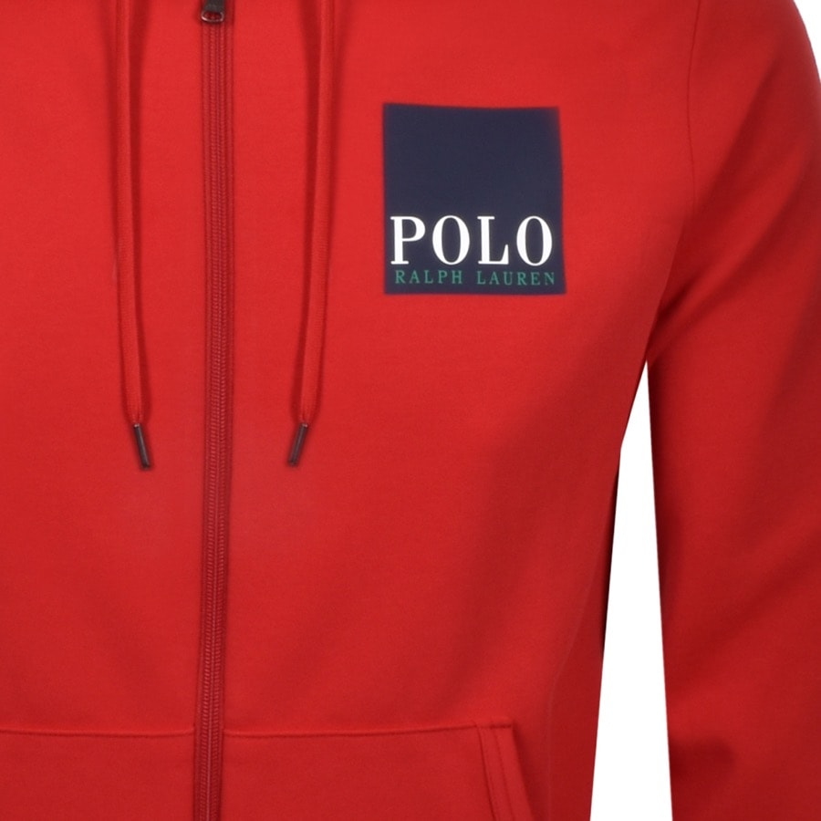 Alternative Image for ProductRalph Lauren Polo Full Zip Hoodie Red2